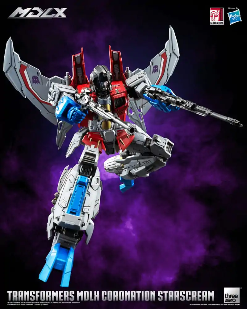 Transformers MDLX Coronation Starscream akciófigura 20 cm termékfotó