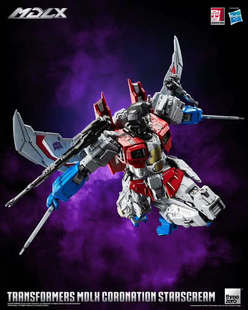 Transformers MDLX Coronation Starscream akciófigura 20 cm termékfotó