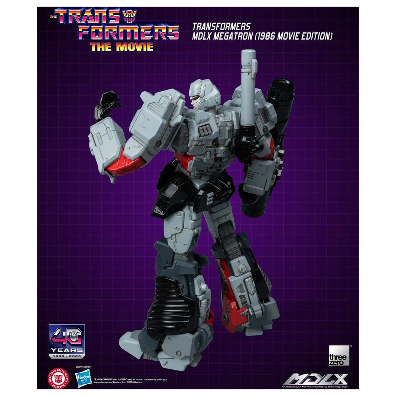 Transformers MDLX Megatron (1986 Movie Edition) akciófigura 18 cm termékfotó