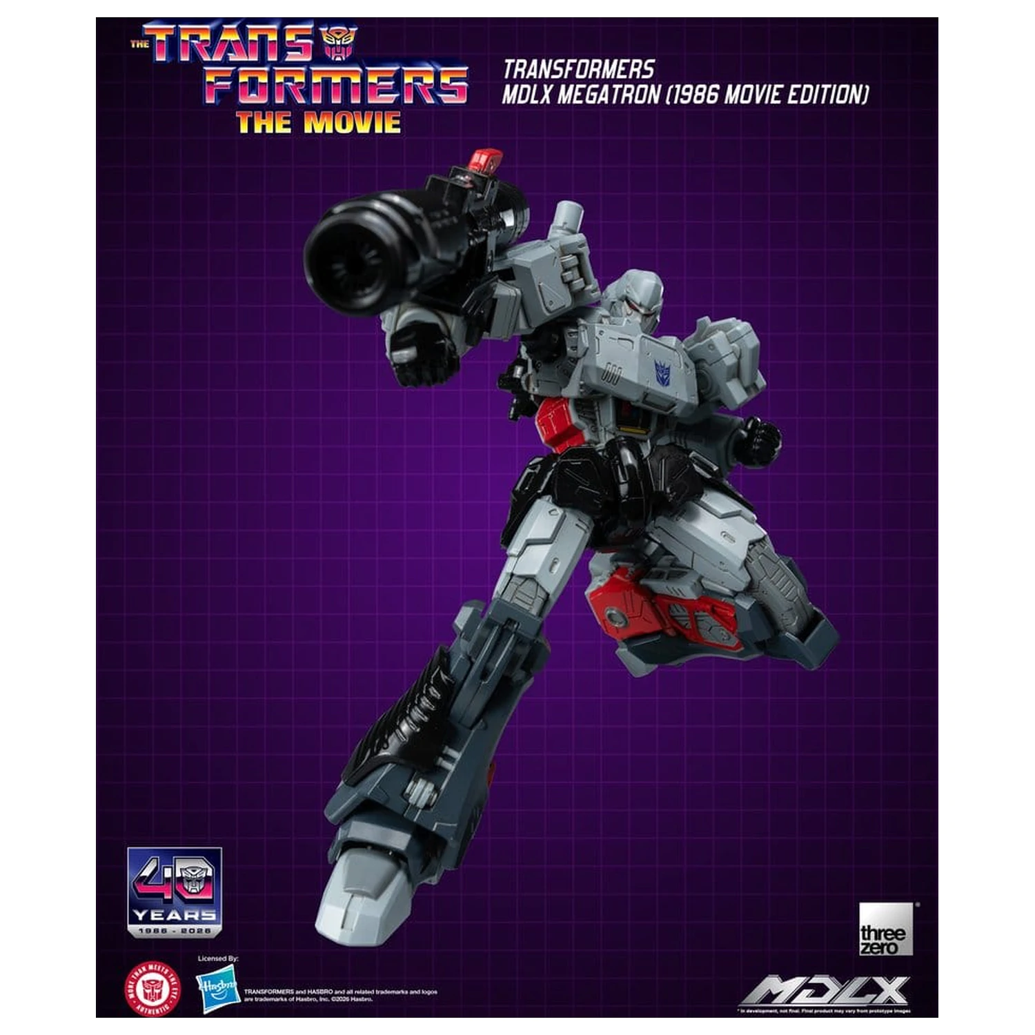 Transformers MDLX Megatron (1986 Movie Edition) akciófigura 18 cm termékfotó