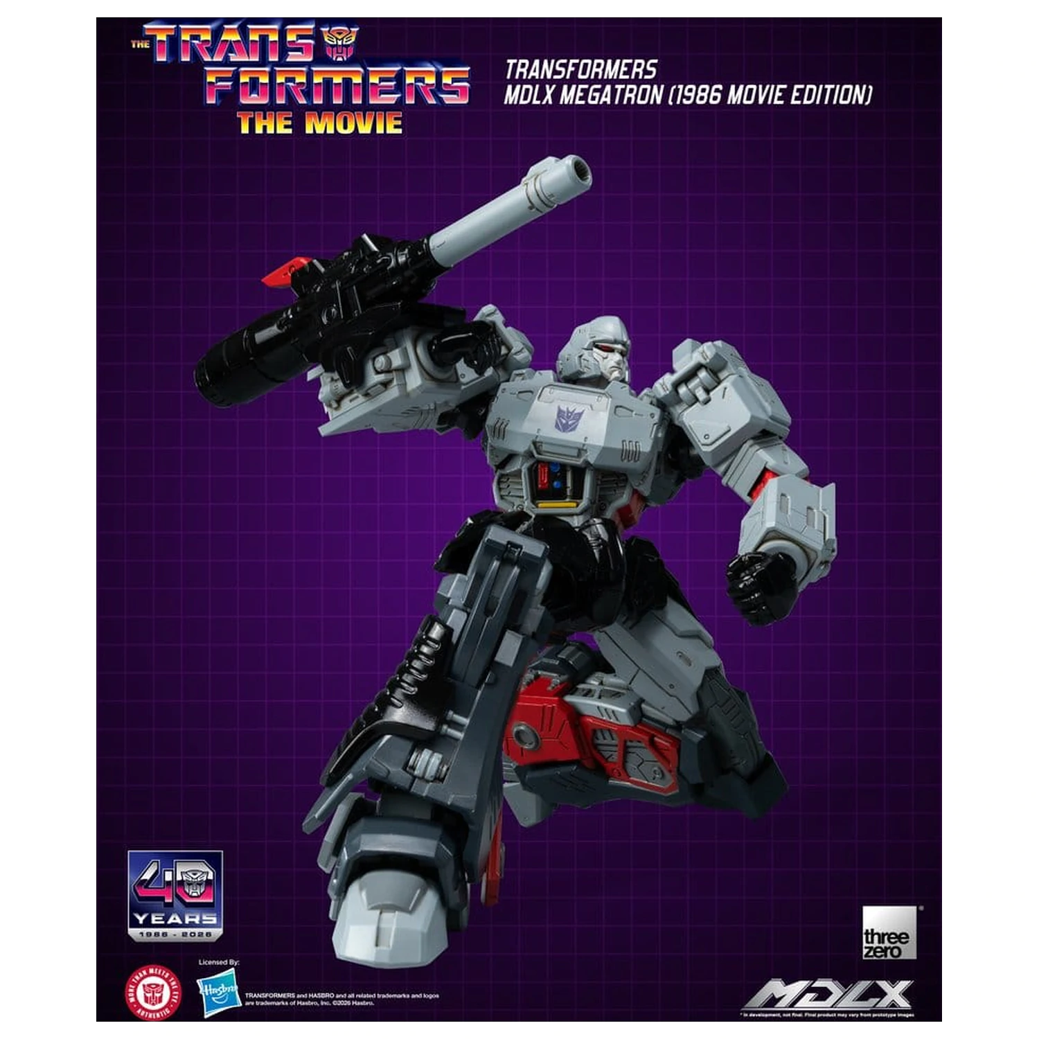 Transformers MDLX Megatron (1986 Movie Edition) akciófigura 18 cm termékfotó
