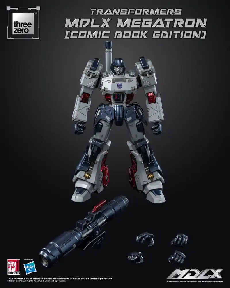 Transformers MDLX Megatron (Comic Book Edition) akciófigura 18 cm termékfotó