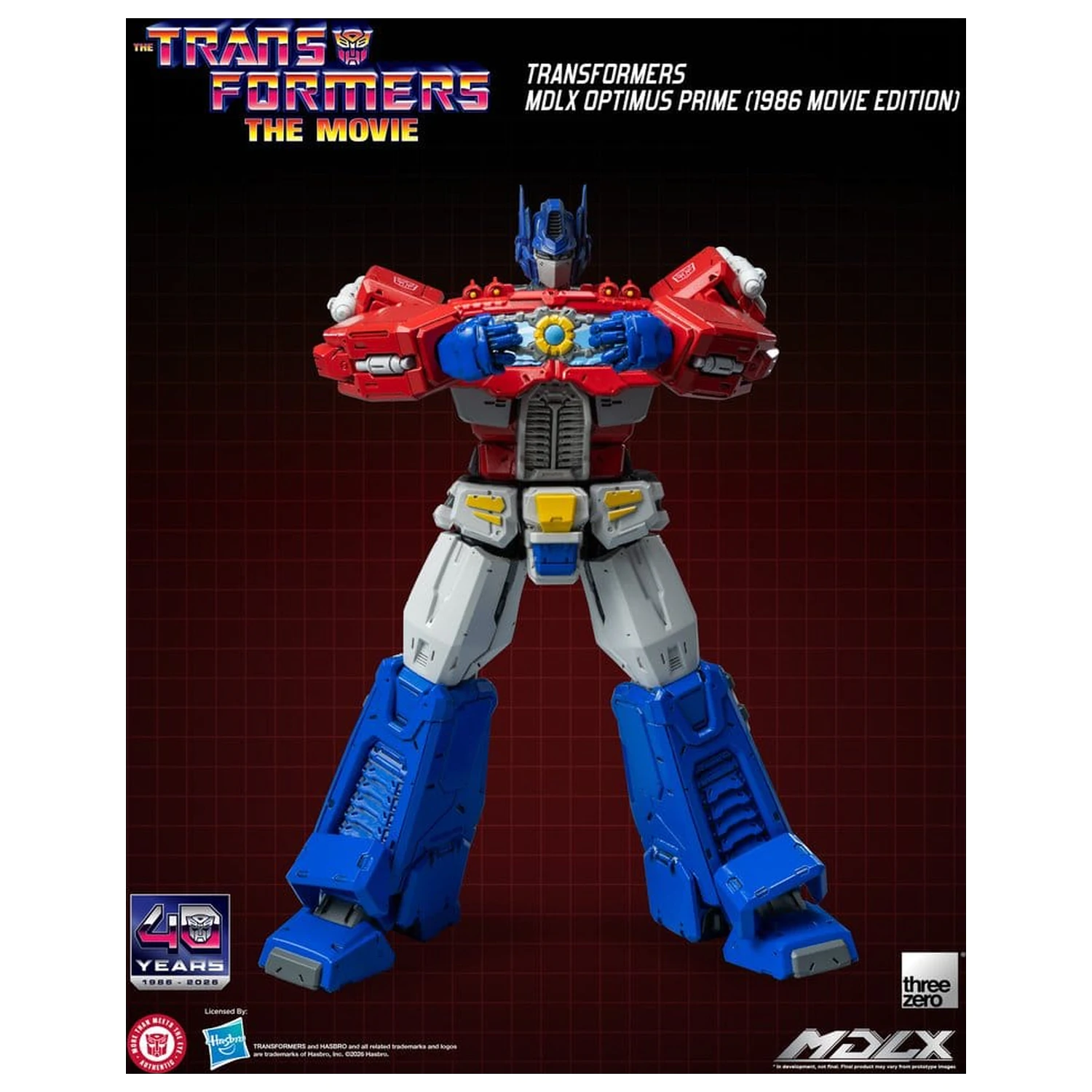 Transformers MDLX Optimus Prime (1986 Movie Edition) akciófigura 18 cm termékfotó