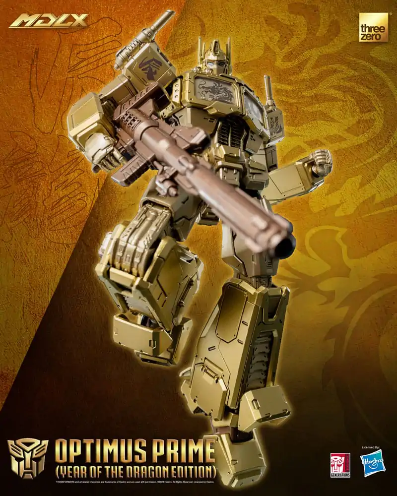 Transformers MDLX Optimus Prime (Year of the Dragon Edition) akciófigura 18 cm termékfotó