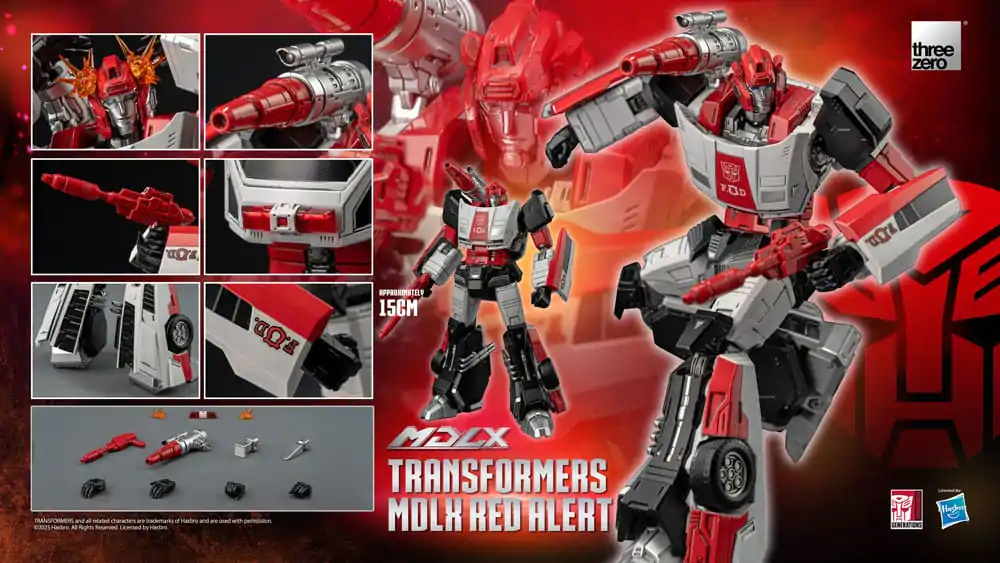 Transformers MDLX Red Alert akciófigura 15 cm termékfotó