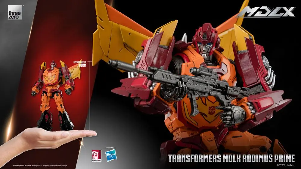 Transformers MDLX Rodimus Prime akciófigura 18 cm termékfotó