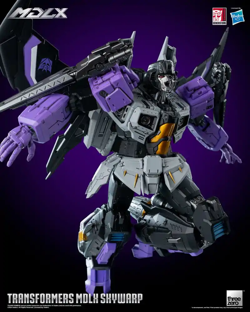 Transformers MDLX Skywarp akciófigura 20 cm termékfotó