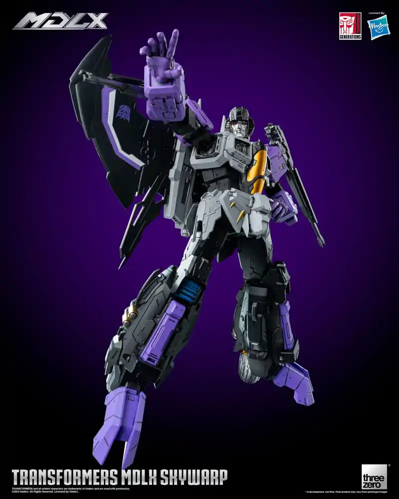 Transformers MDLX Skywarp akciófigura 20 cm termékfotó