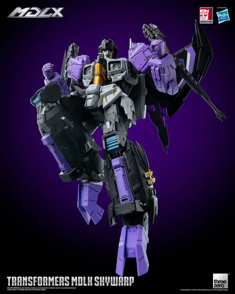 Transformers MDLX Skywarp akciófigura 20 cm termékfotó