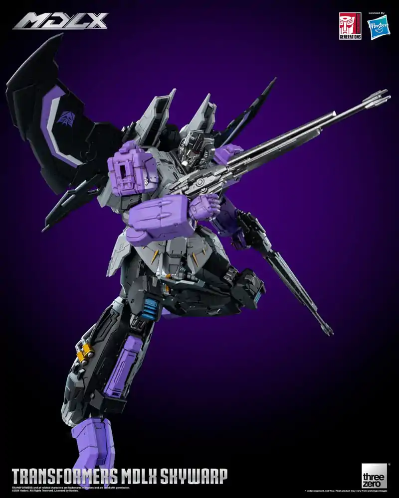 Transformers MDLX Skywarp akciófigura 20 cm termékfotó