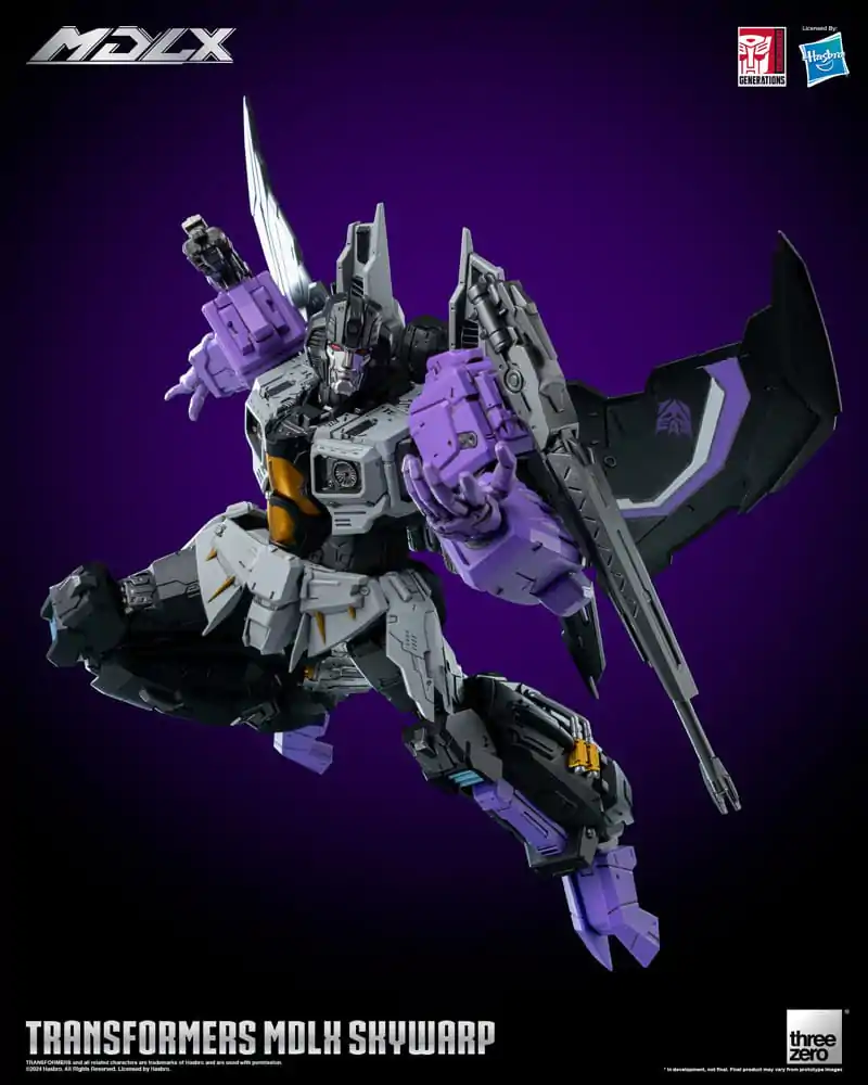 Transformers MDLX Skywarp akciófigura 20 cm termékfotó