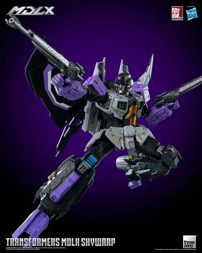 Transformers MDLX Skywarp akciófigura 20 cm termékfotó