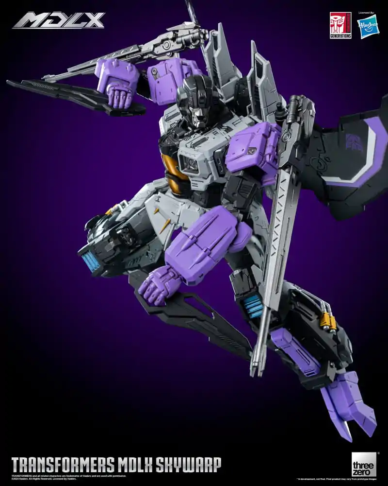 Transformers MDLX Skywarp akciófigura 20 cm termékfotó