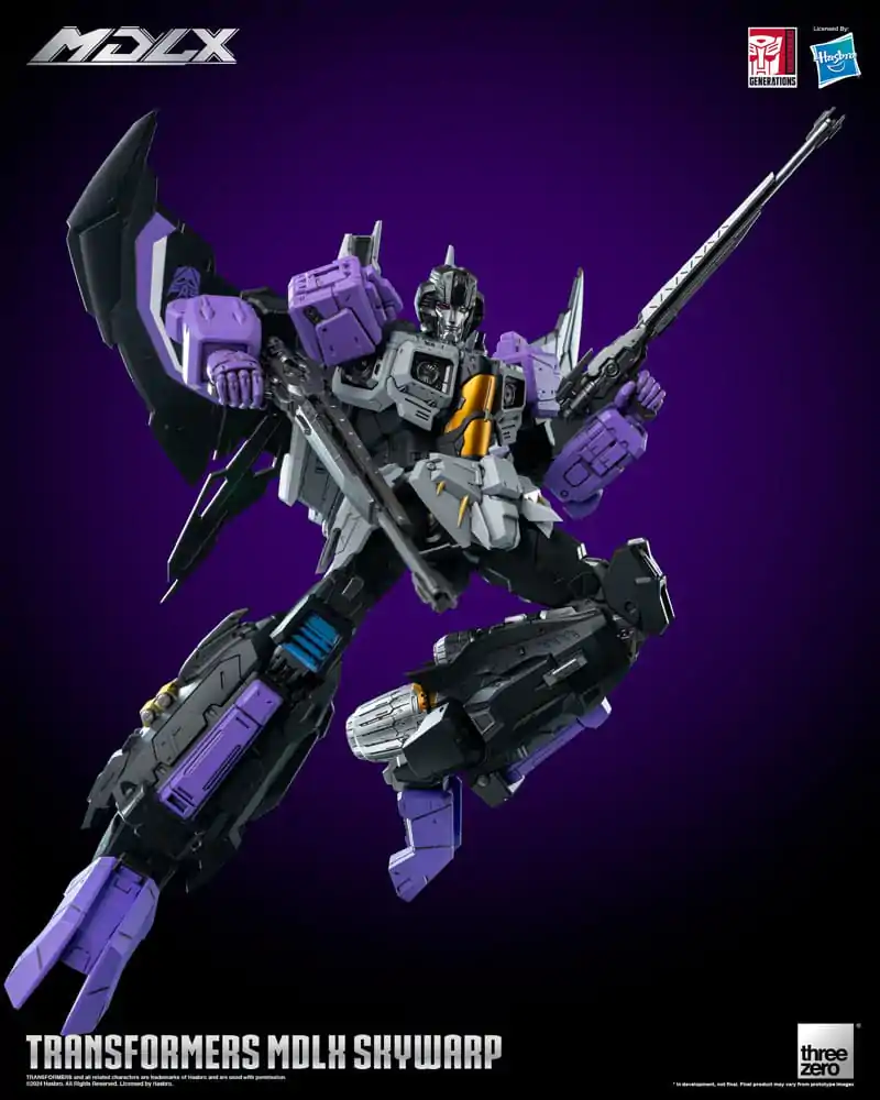 Transformers MDLX Skywarp akciófigura 20 cm termékfotó