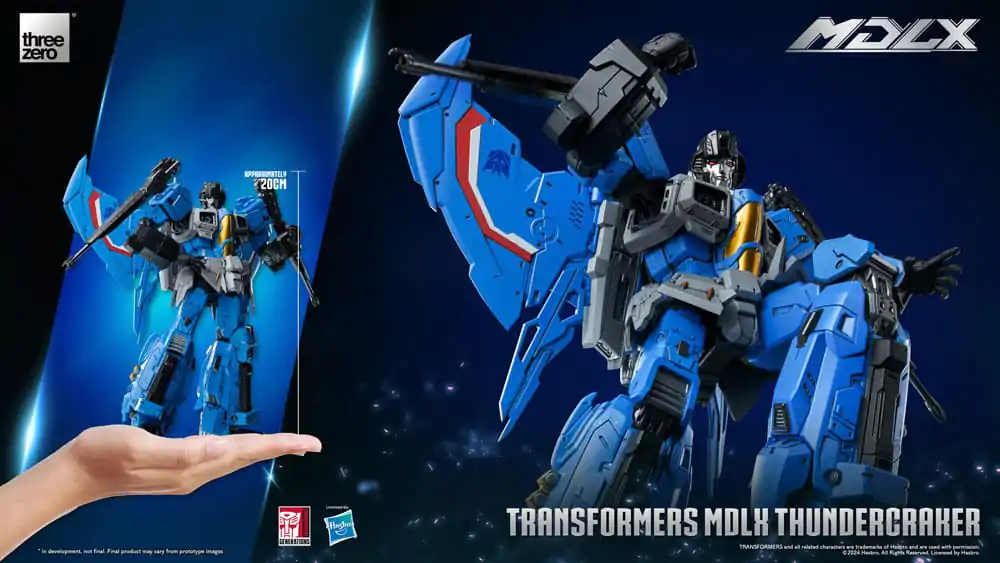 Transformers MDLX Thundercracker akciófigura 20 cm termékfotó