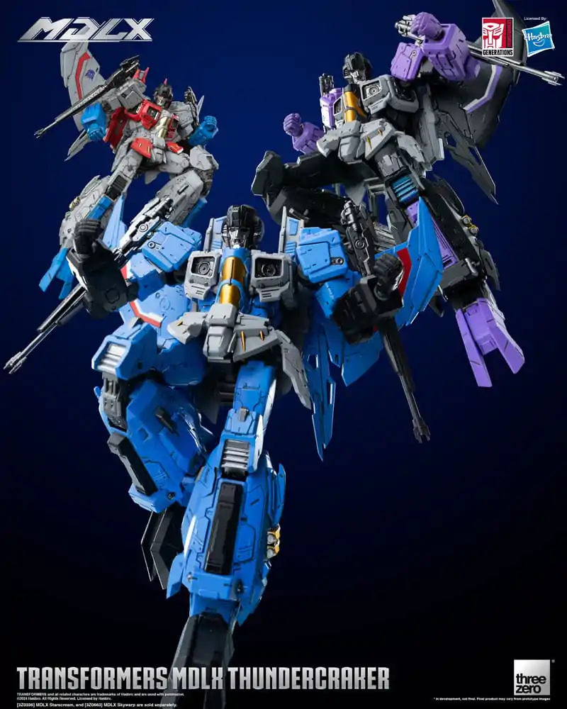 Transformers MDLX Thundercracker akciófigura 20 cm termékfotó