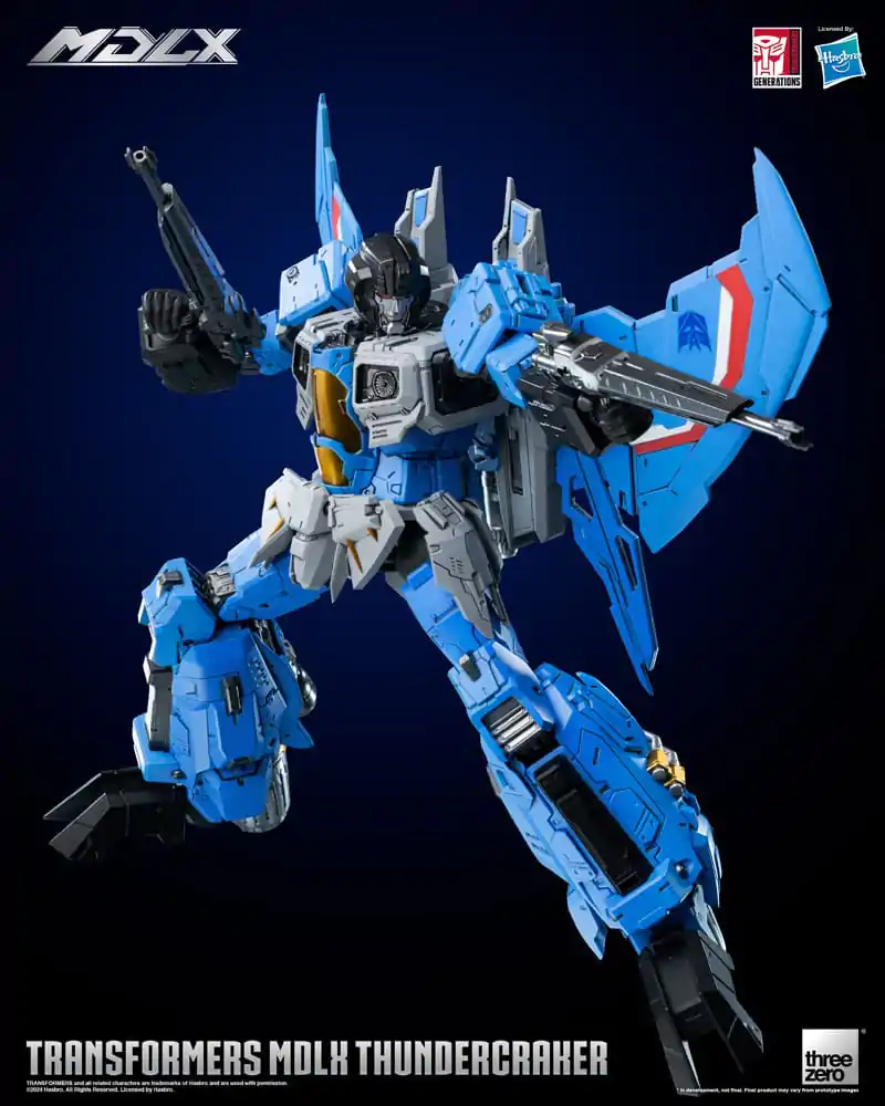 Transformers MDLX Thundercracker akciófigura 20 cm termékfotó