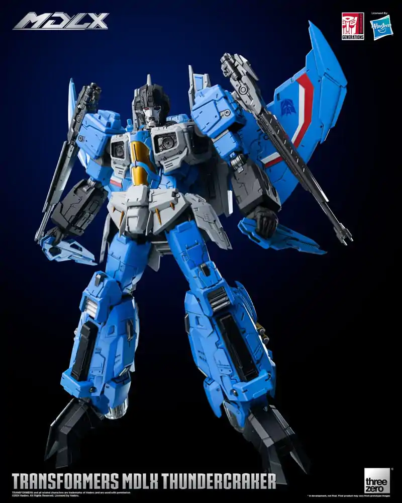 Transformers MDLX Thundercracker akciófigura 20 cm termékfotó