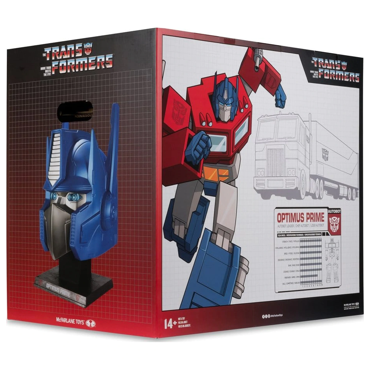 Transformers mellszobor figura Optimus Prime 58 cm termékfotó