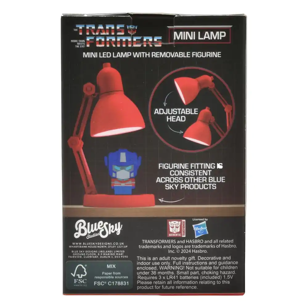 Transformers Mini LED lámpa figurával 10 cm termékfotó