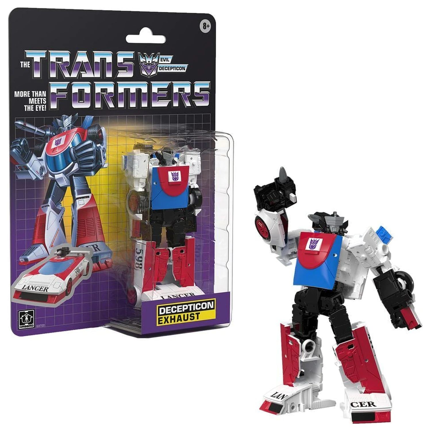 Transformers More Than Meets The Eye Decepticon Exhaust figura 13,2cm termékfotó