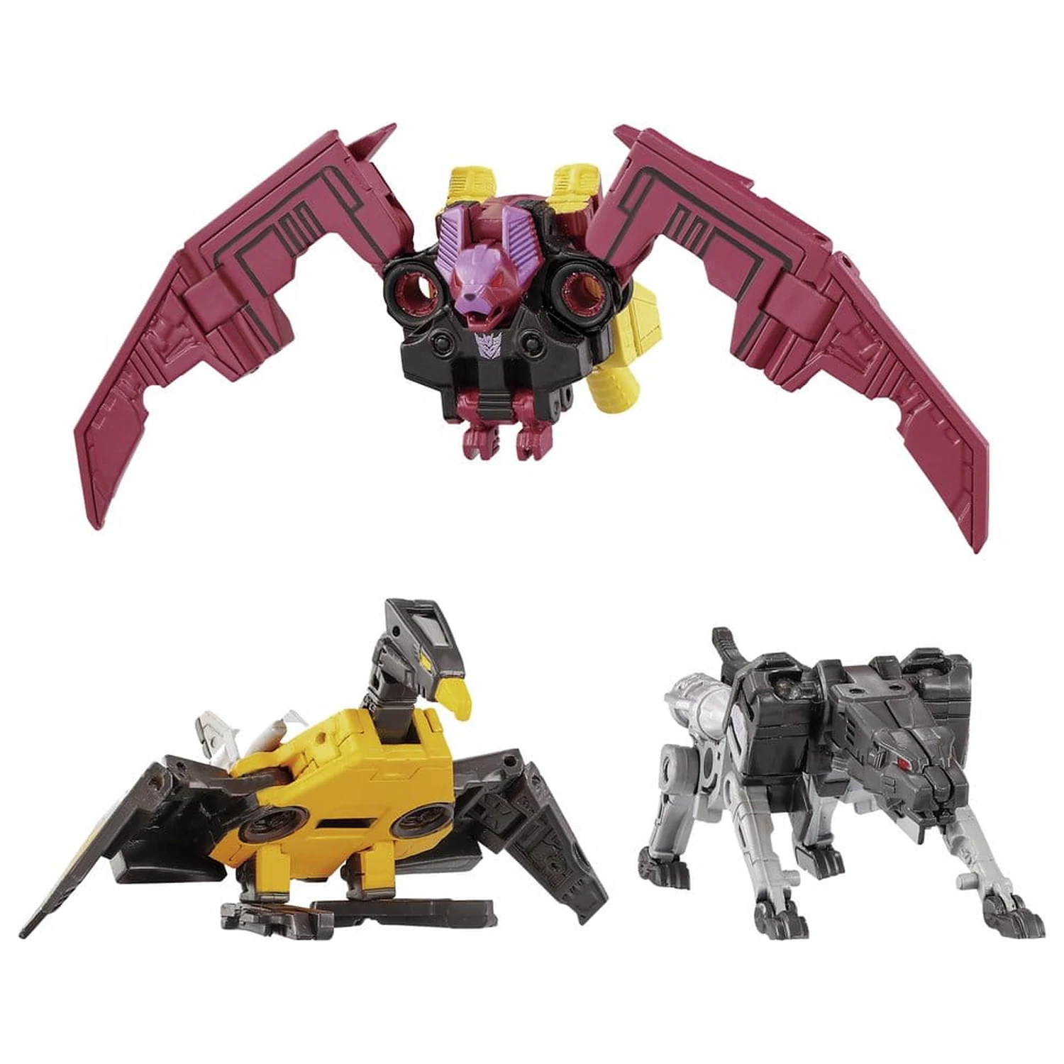 Transformers MPG MPG-22 Jaguar & Buzzsaw & Ratbat 3 db-os akciófigura csomag termékfotó