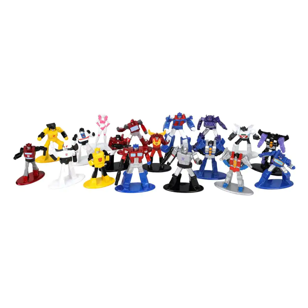 Transformers Nano Metalfigs Diecast 18 darabos Mini figura csomag Wave 1 4 cm termékfotó
