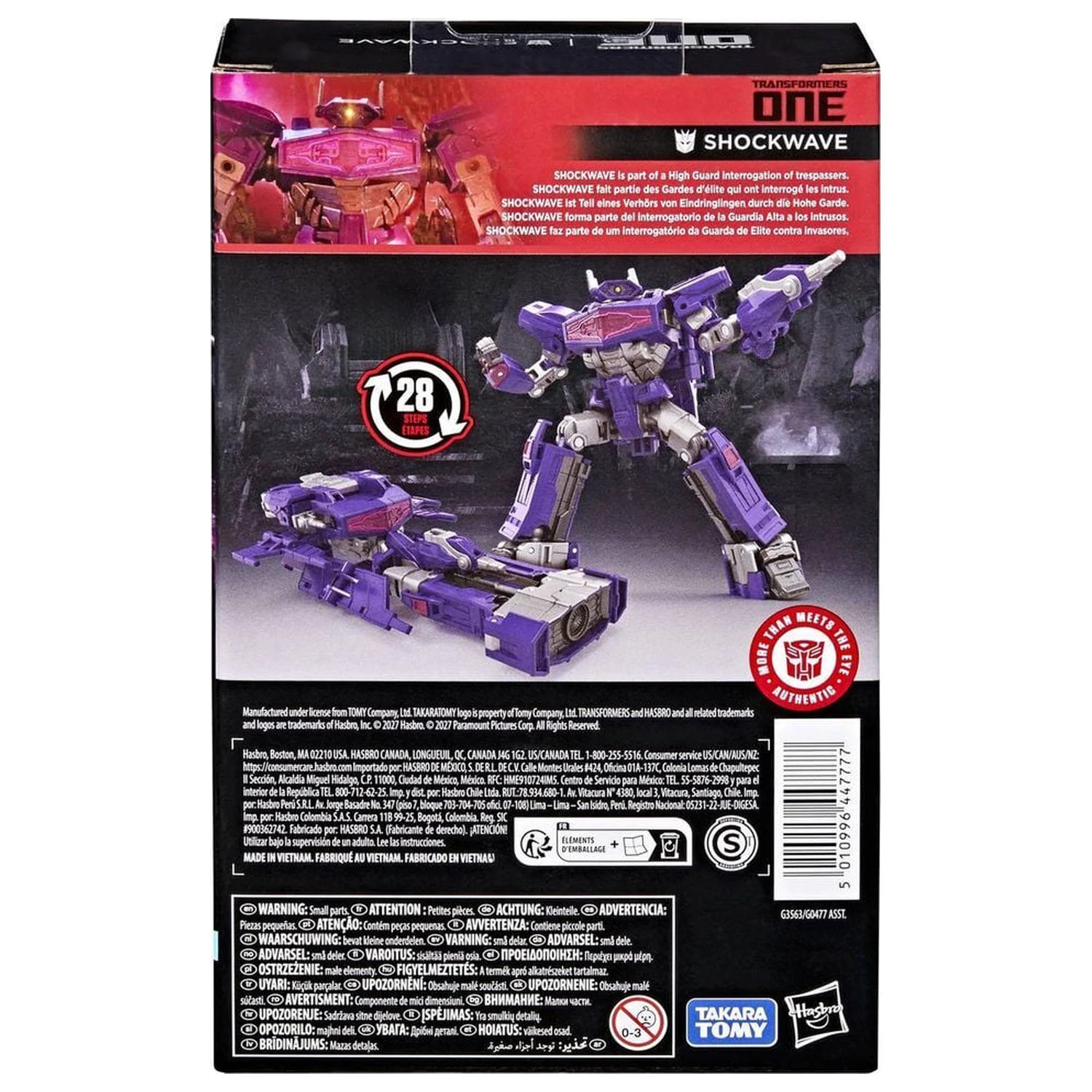 Transformers One Shockwave figura 13,3cm termékfotó