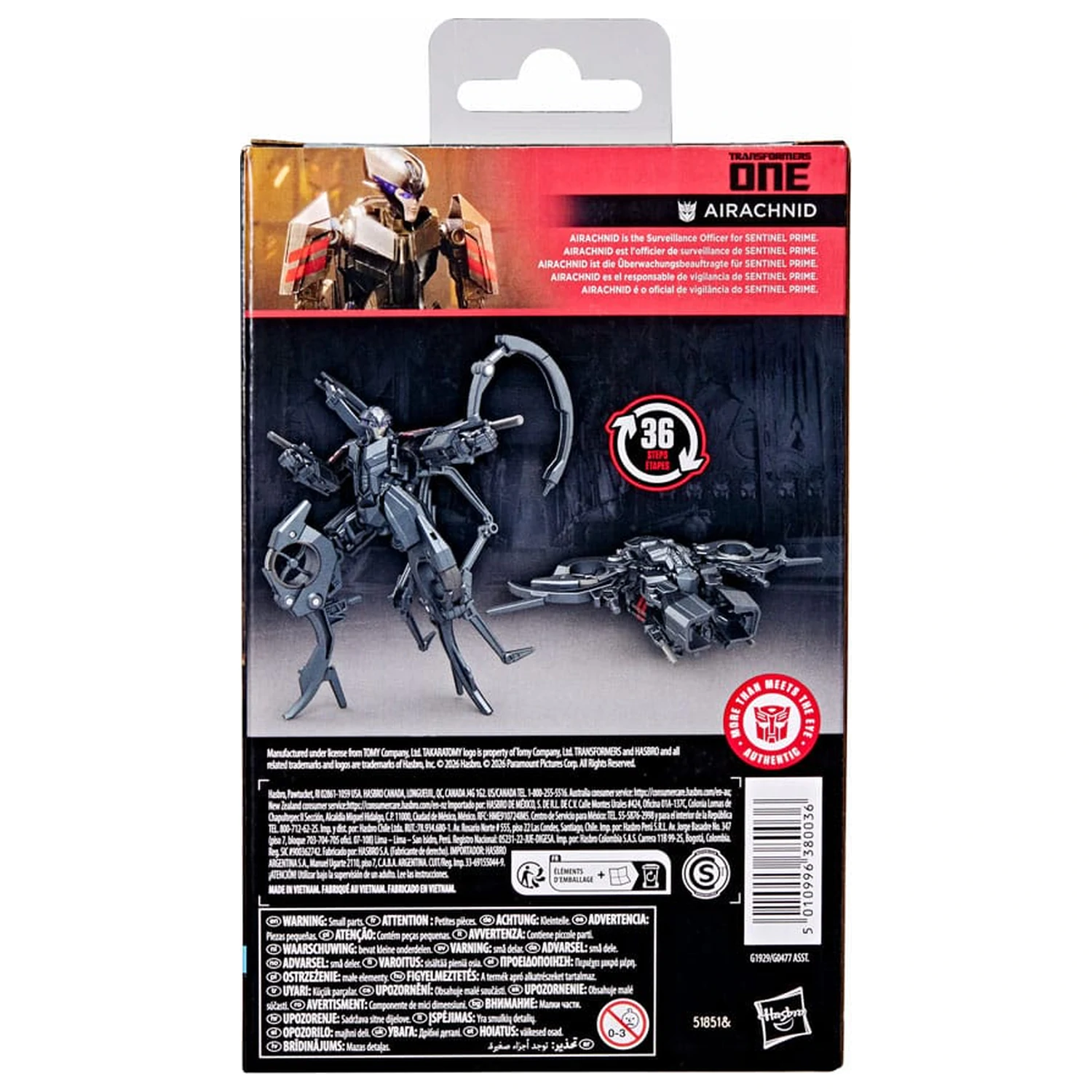 Transformers One Studio Series Deluxe Class Airachnid akciófigura 11 cm termékfotó