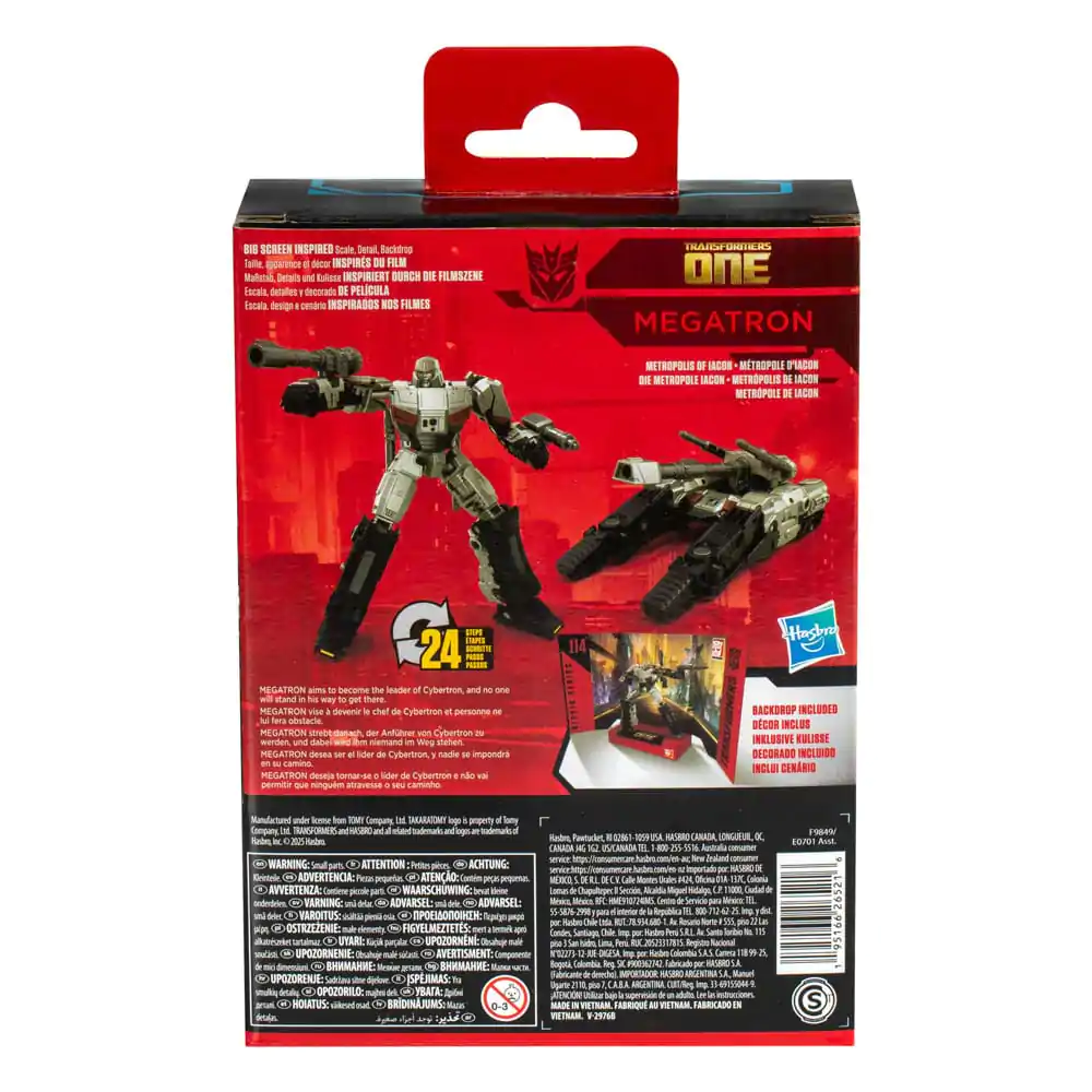 Transformers One Studio Series Deluxe Class Gamer Edition Megatron akciófigura 11 cm termékfotó