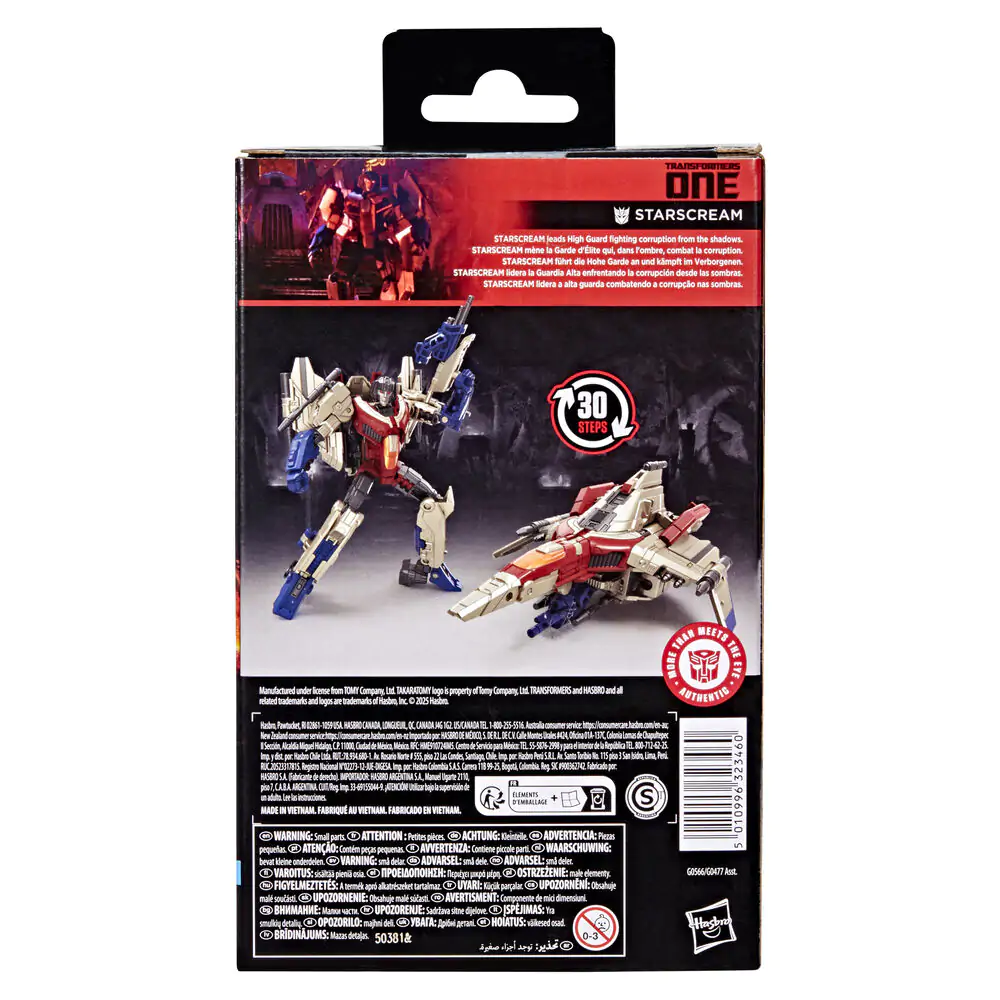 Transformers One Studio Series Starscream figura 11,5cm termékfotó