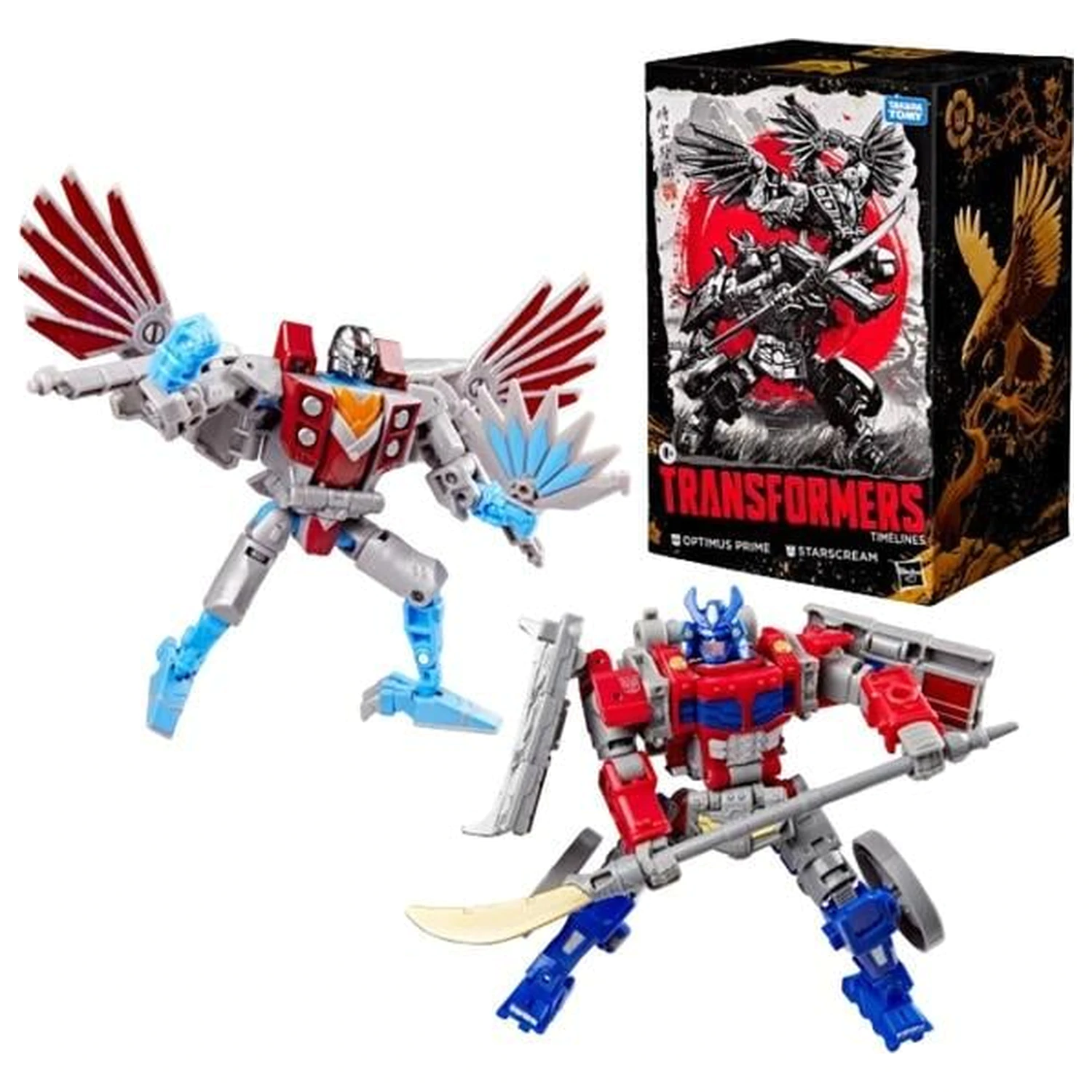 Transformers Optimus Prime & Starscream figura Timeline 12.5cm termékfotó