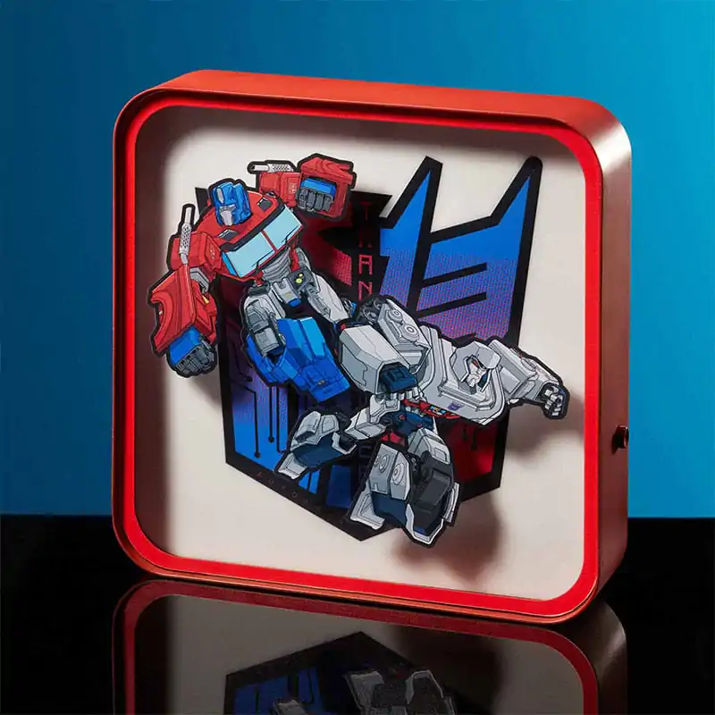 Transformers Perspex lámpa termékfotó