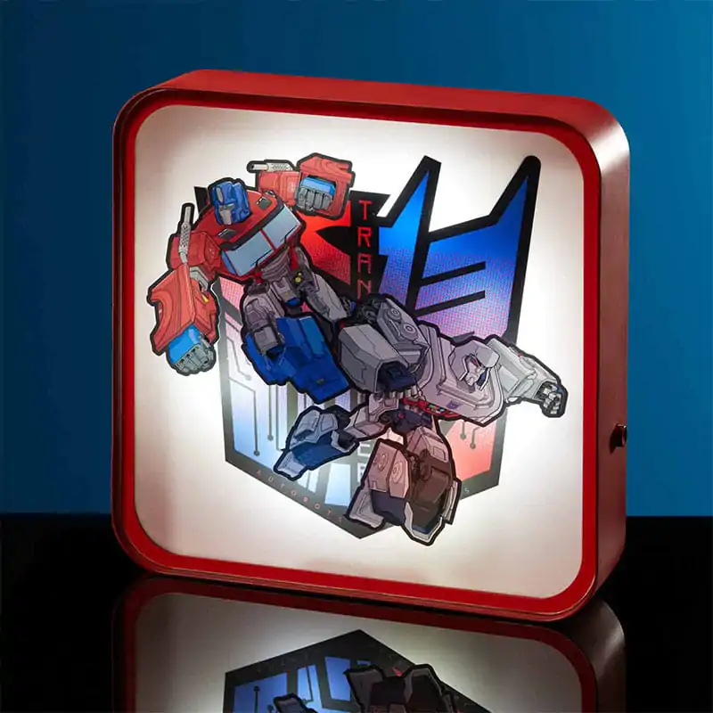 Transformers Perspex lámpa termékfotó