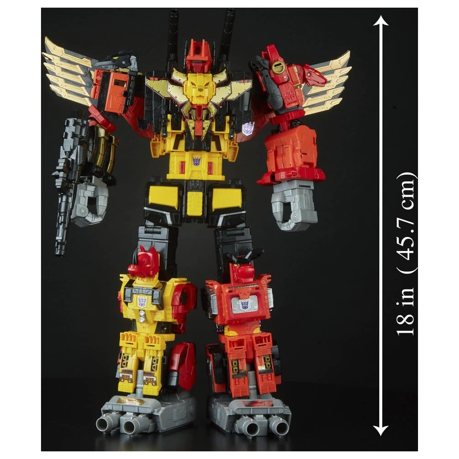 Transformers Power of the Primes Combiner akciófigura Predaking 45 cm termékfotó