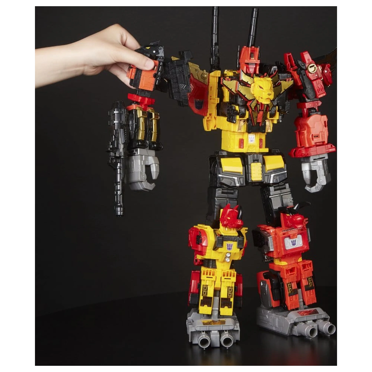 Transformers Power of the Primes Combiner akciófigura Predaking 45 cm termékfotó