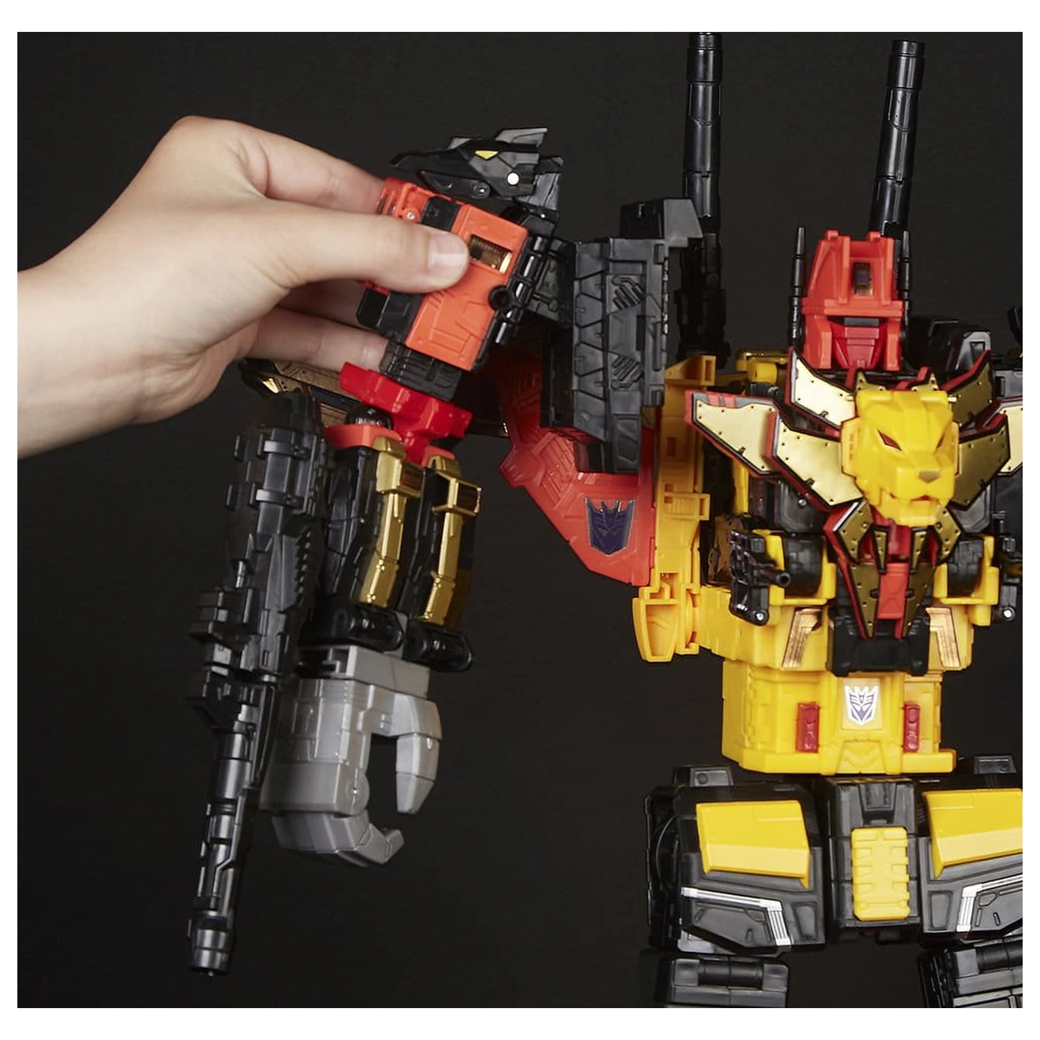 Transformers Power of the Primes Combiner akciófigura Predaking 45 cm termékfotó