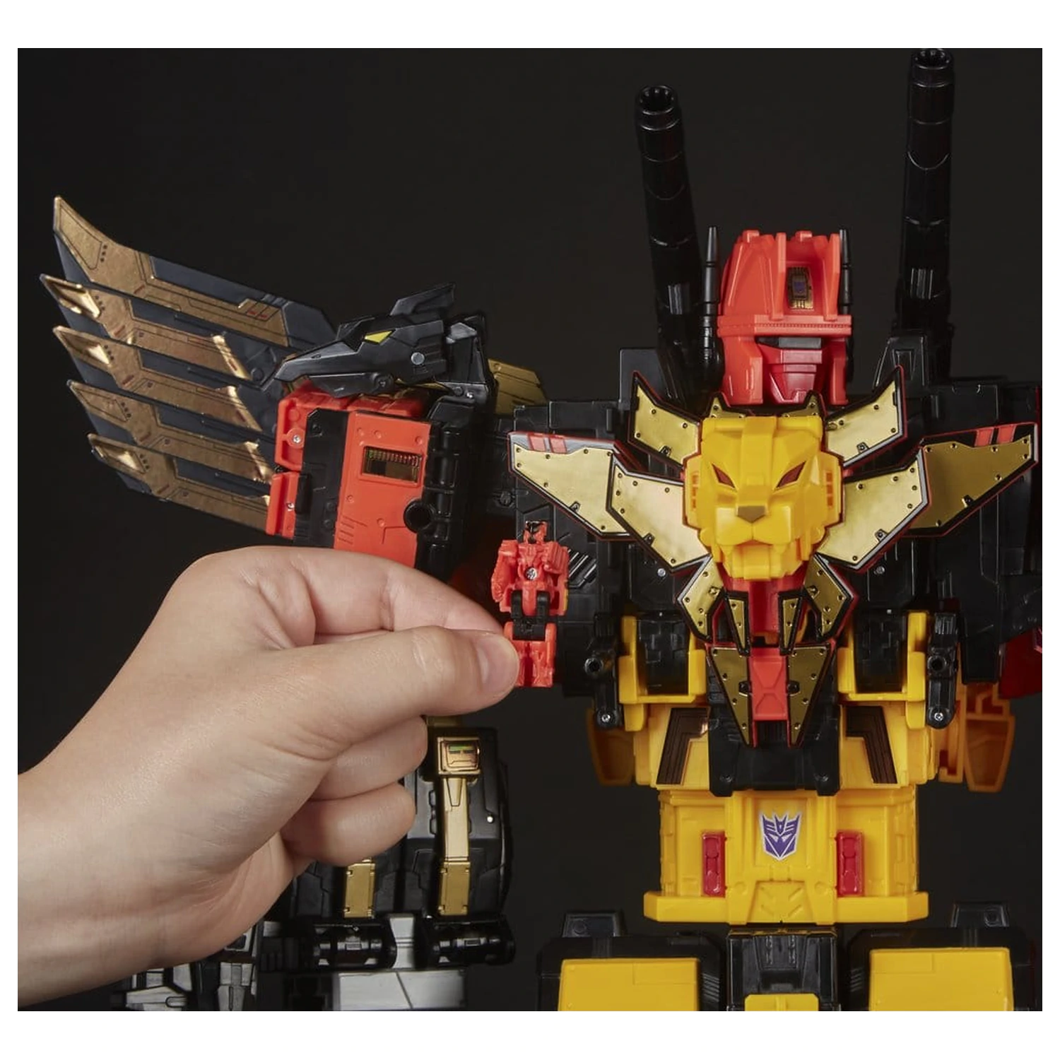Transformers Power of the Primes Combiner akciófigura Predaking 45 cm termékfotó