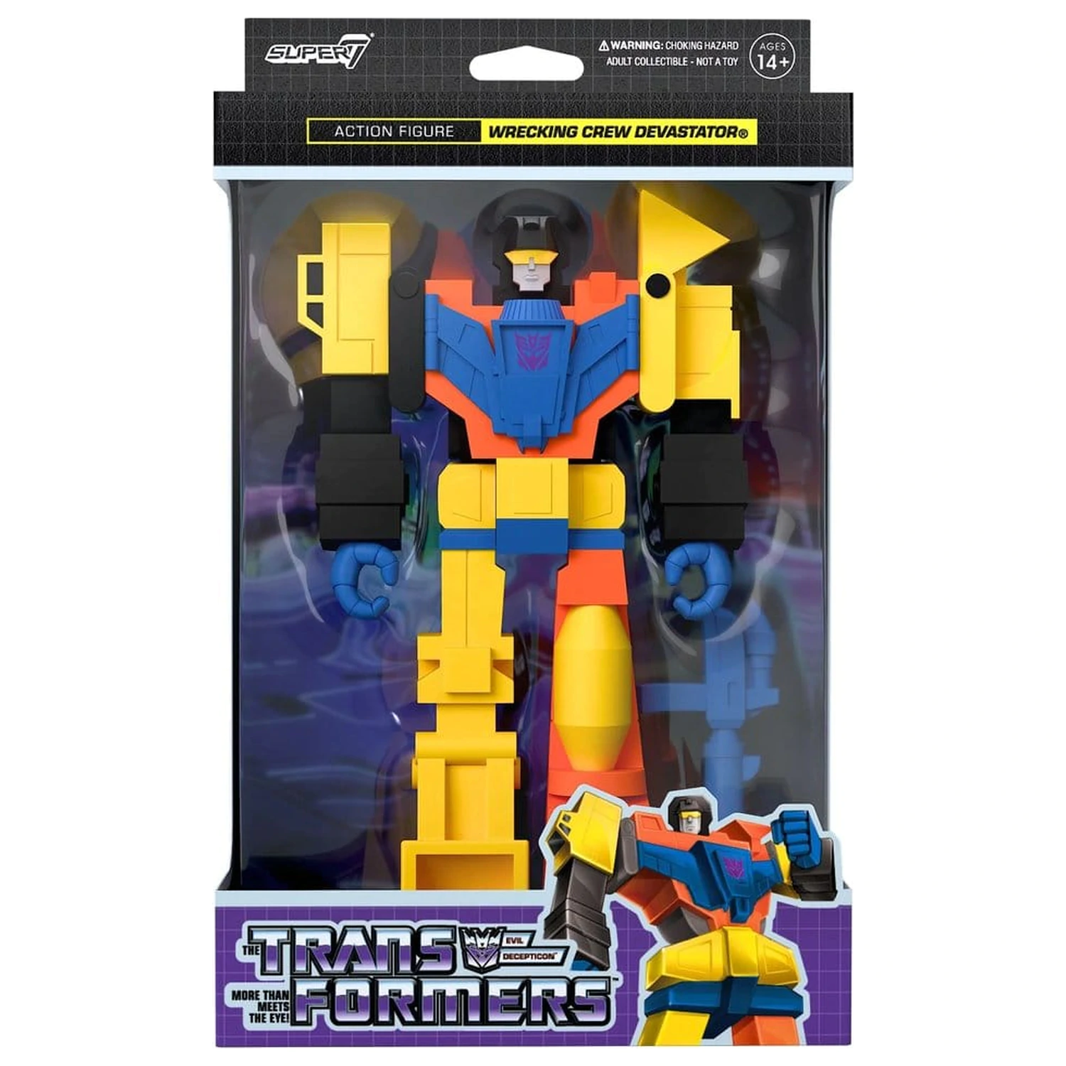 Transformers ReAction akciófigura Devastator 10 cm termékfotó
