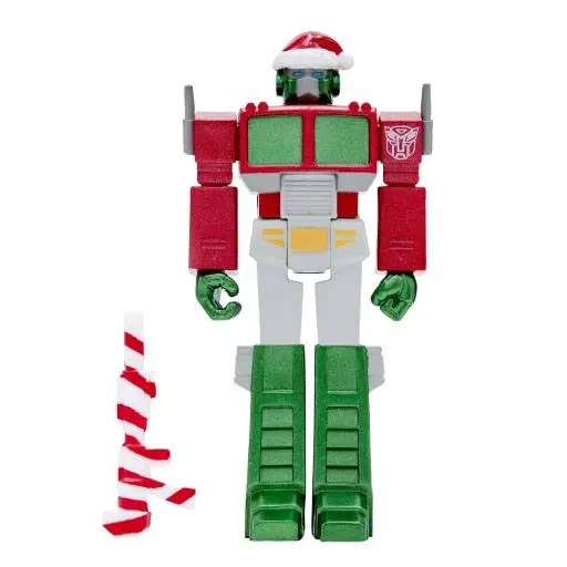 Transformers ReAction Optimus Santa akciófigura 10 cm termékfotó
