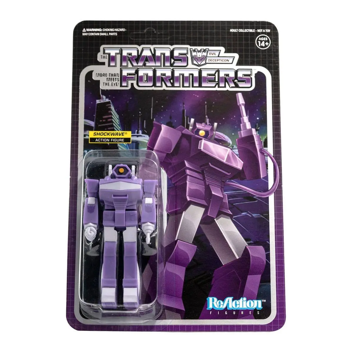 Transformers ReAction Wave 2 Shockwave akciófigura 10 cm termékfotó