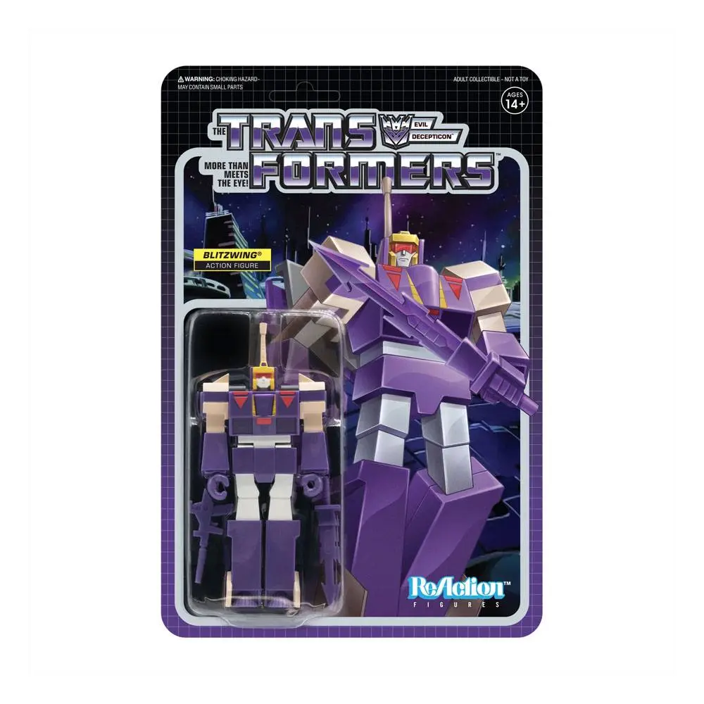 Transformers ReAction Wave 3 Blitzwing akciófigura 10 cm termékfotó