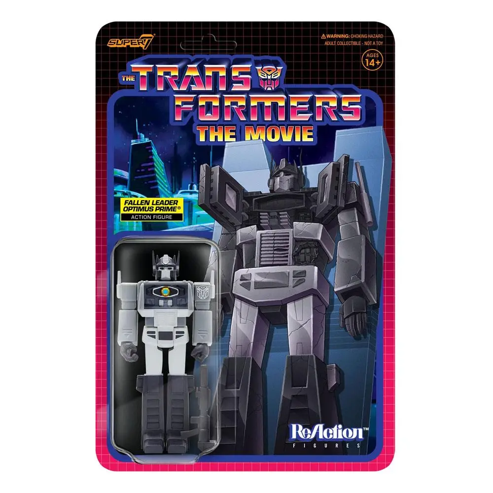 Transformers ReAction Wave 4 Fallen Leader Optimus Prime akciófigura 10 cm termékfotó