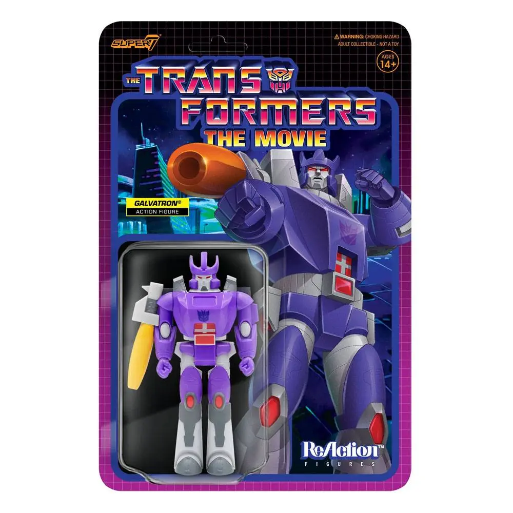 Transformers ReAction Wave 4 Galvatron akciófigura 10 cm termékfotó