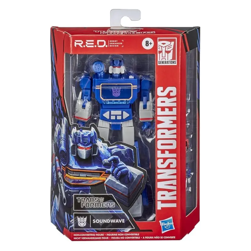 Transformers R.E.D Generations Soundwave  figura 15cm termékfotó