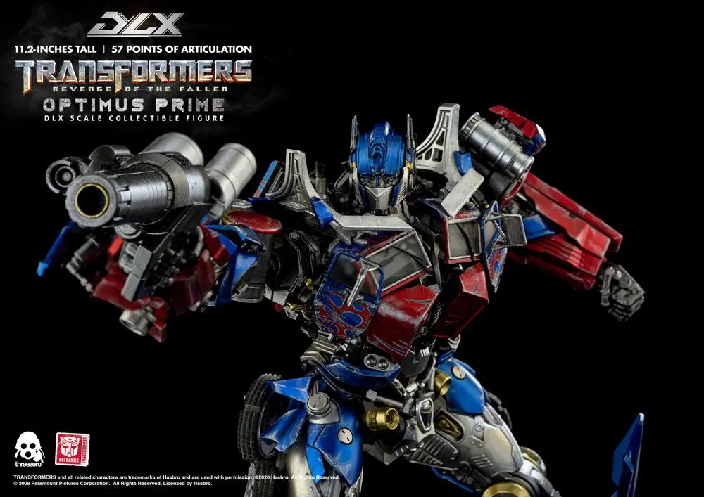 Transformers: Revenge of the Fallen DLX akciófigura 1/6 Optimus Prime 28 cm termékfotó