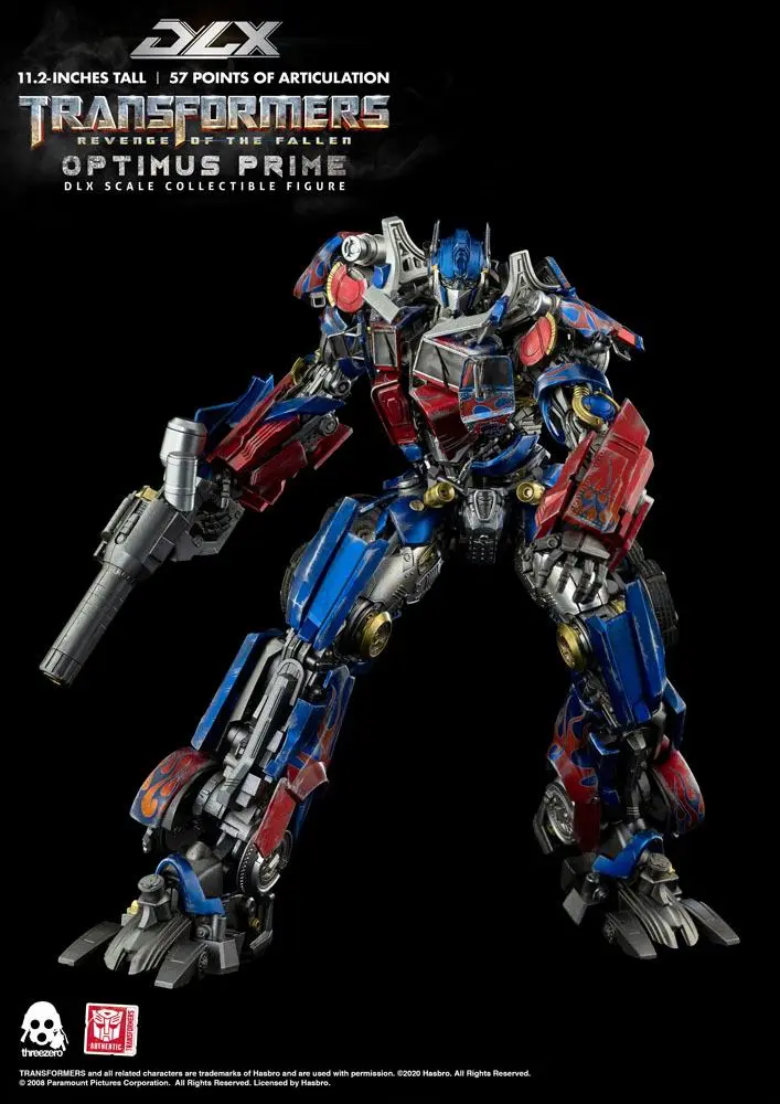 Transformers: Revenge of the Fallen DLX akciófigura 1/6 Optimus Prime 28 cm termékfotó