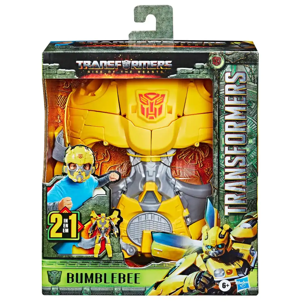 Transformers: Rise of the Beasts 2-in-1 Roleplay Bumblebee maszkká alakítható figura 23 cm termékfotó