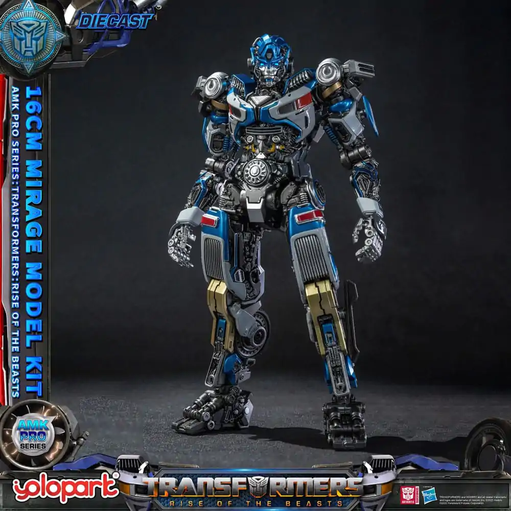 Transformers: Rise of the Beasts AMK Pro Series Mirage (Oversea Version) Műanyag modell készlet 16 cm termékfotó