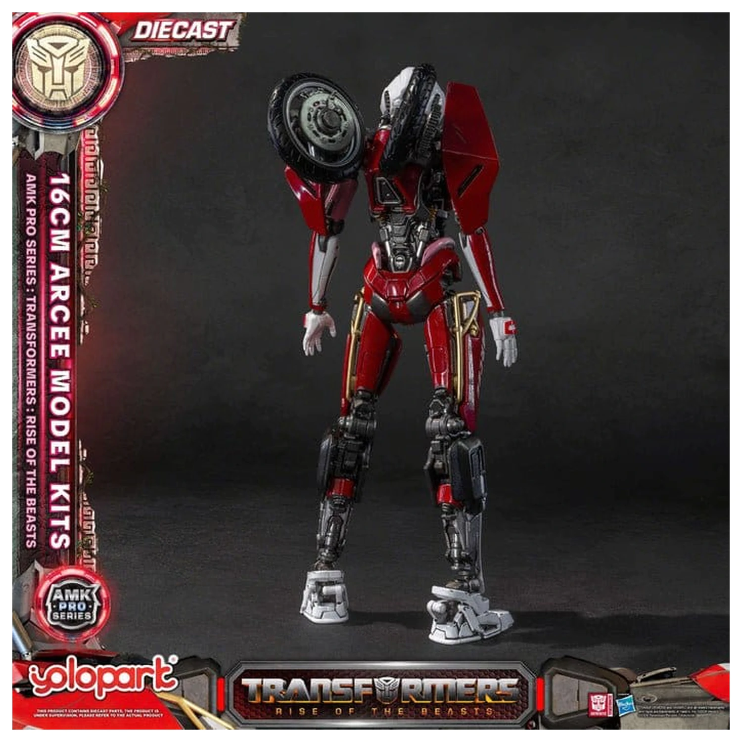 Transformers: Rise of the Beasts AMK Pro Series modell készlet Arcee 15 cm termékfotó